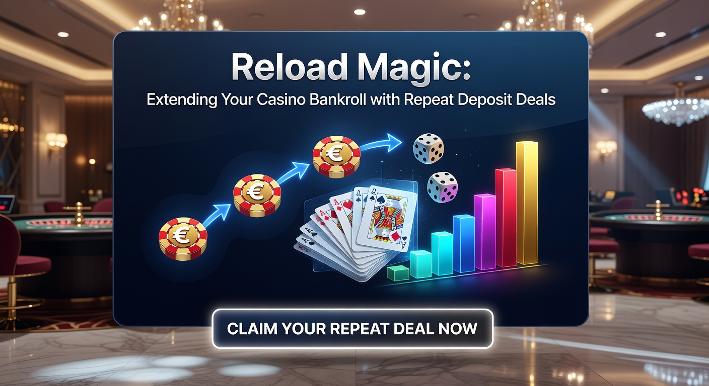 Detaillierte Infografik zu Reload-Bonus-Beispielen mit Prozentsätzen, Wagering-Anforderungen und Bankroll-Wachstumskurven