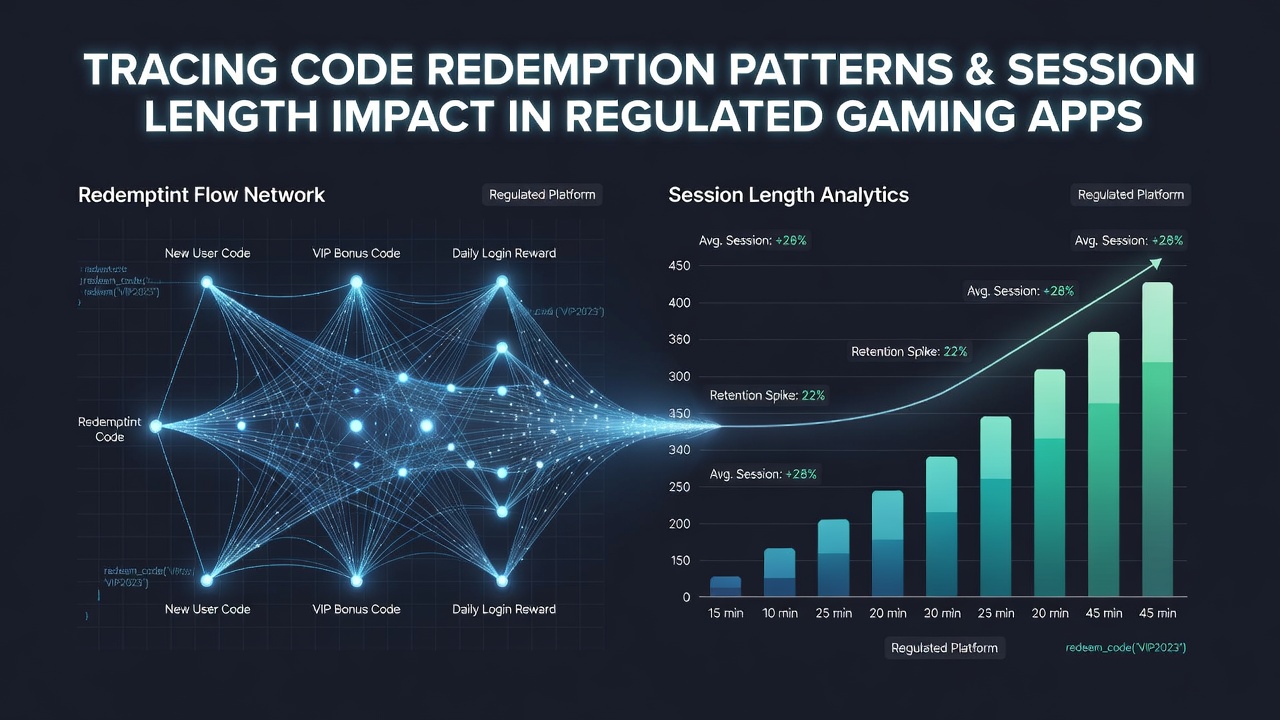 Analyse von Code-Einlösungsmustern in regulierten Gaming-Apps mit Fokus auf Nutzersitzungen